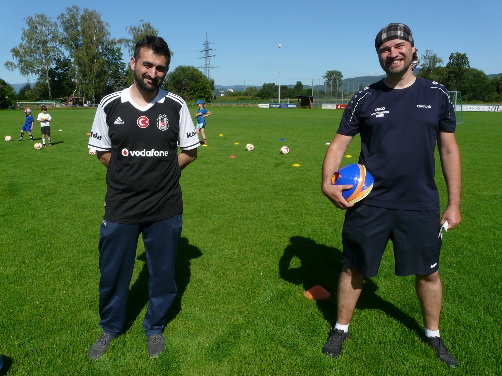 Trainer Christoph und Baris 1